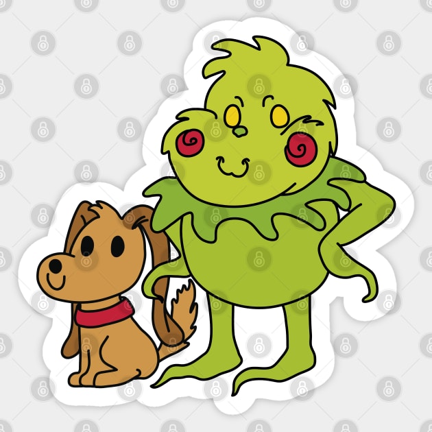 PELUDO VERDE Sticker by Lila Tochi World